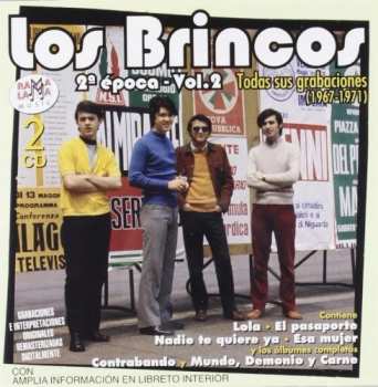 Album Los Brincos: Vol.2 (2ª Época) Todas Sus Grabaciones (1967 - 1971)