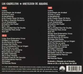 2CD/DVD Los Gardelitos: Sortilegio de Arrabal