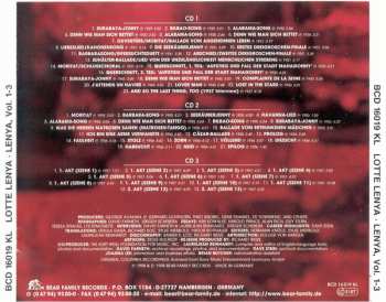 11CD/Box Set/EP Lotte Lenya: Lenya PIC