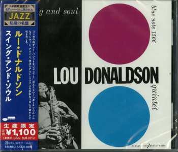 CD Lou Donaldson Quintet: Swing And Soul LTD