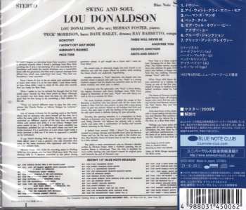 CD Lou Donaldson Quintet: Swing And Soul LTD