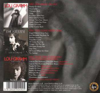 3CD Lou Gramm: Questions And Answers (The Atlantic Anthology 1987-1989)