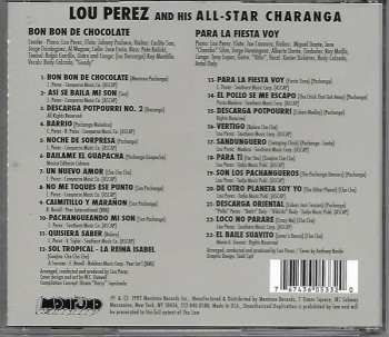 CD Lou Perez Y Su Charanga: Bon Bon De Chocolate/Para La Fiesta Voy