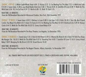 3CD Lou Reed: Transmission Impossible (Legendary Broadcasts From The 1970s)