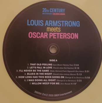 LP Louis Armstrong: Louis Armstrong Meets Oscar Peterson LTD | CLR