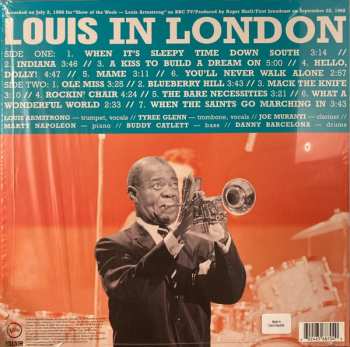 LP Louis Armstrong: Louis In London CLR | LTD