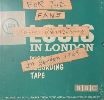 LP Louis Armstrong: Louis In London CLR | LTD