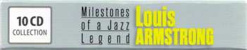 10CD/Box Set Louis Armstrong: Milestones Of A Jazz Legend