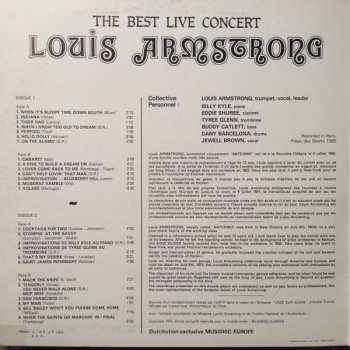 2LP Louis Armstrong: The Best Live Concert