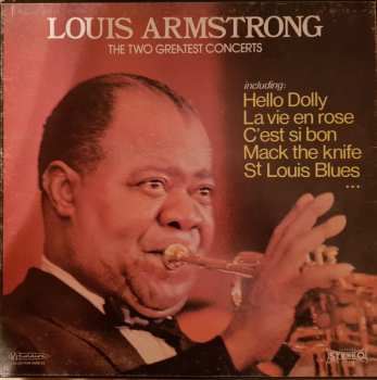 4LP/Box Set Louis Armstrong: The Two Greatest Concerts