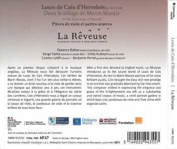 CD La Rêveuse: Dans Le Sillage De Marin Marais, Pièces De Viole Et Autres Oeuvres