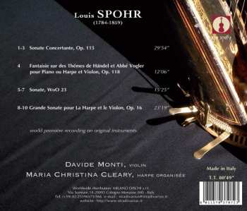 CD Louis Spohr: Geliebte Dorette (Musica Per Violino E Arpa)