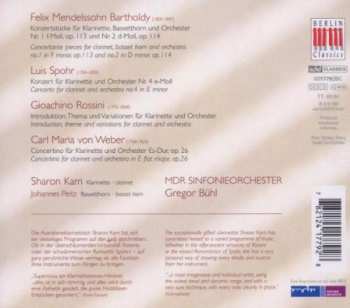 CD Felix Mendelssohn-Bartholdy: Werke Für Klarinette Und Orchester - Works For Clarinet And Orchestra
