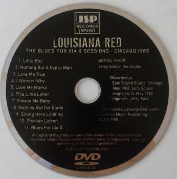 DVD Louisiana Red: The Blues For Ida B Session