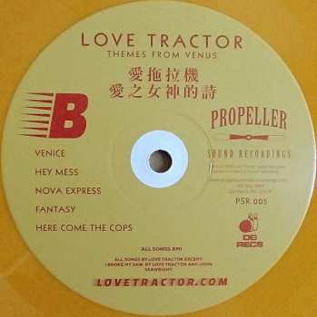 LP Love Tractor: Themes From Venus CLR | LTD