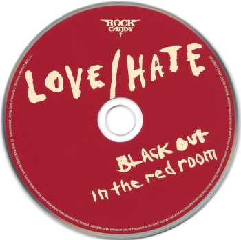 CD Love/Hate: Blackout In The Red Room LTD