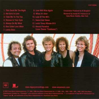 CD Loverboy: Love Songs