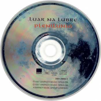 CD Luar Na Lubre: Plenilunio