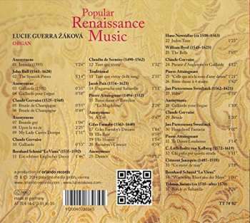 CD Lucie Guerra Žáková: Popular Renaissance Music