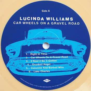 LP Lucinda Williams: Car Wheels On A Gravel Road CLR | LTD