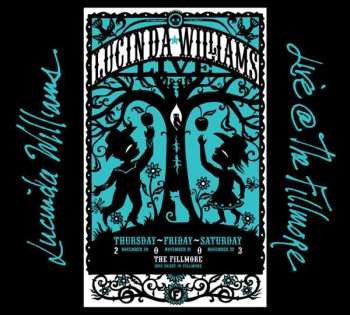 3LP Lucinda Williams: Live @ The Fillmore