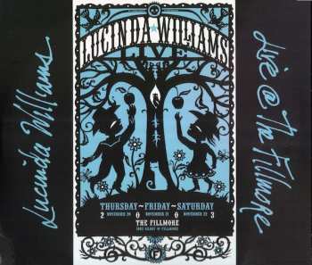 3LP Lucinda Williams: Live @ The Fillmore