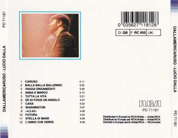CD Lucio Dalla: Dallamericaruso