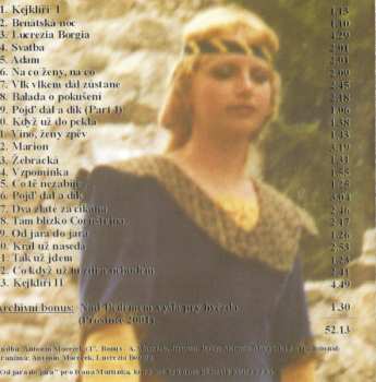 CD Lucrezia Borgia: Pojď Dál ... A Dík 