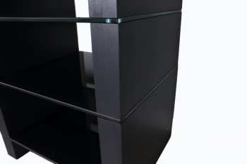 Tontechnik Ludic - Vanir Audiorack Black + Frosted Glass