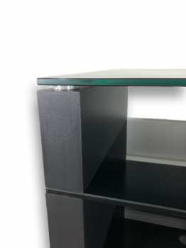 Tontechnik Ludic - Vanir Audiorack Black + Frosted Glass