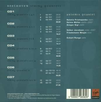 7CD/Box Set Ludwig van Beethoven: Complete String Quartets