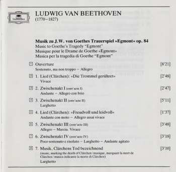 CD Ludwig van Beethoven: Egmont ∙ Wellingtons Sieg ∙ Märsche