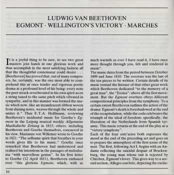 CD Ludwig van Beethoven: Egmont ∙ Wellingtons Sieg ∙ Märsche