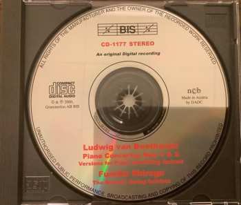 CD Ludwig van Beethoven: Piano Concertos Nos. 1 & 2 (Versions For Piano And String Quintet)