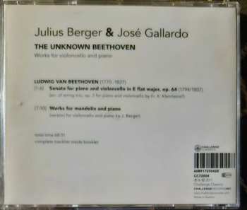 CD Ludwig van Beethoven: The Unknown Beethoven