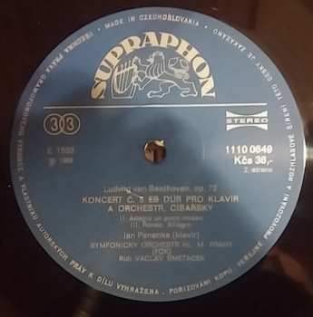 LP Ludwig van Beethoven: Koncert č. 5 Es Dur Pro Klavír A Orchestr, "Císařský"