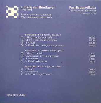 9CD/Box Set Ludwig van Beethoven: The Complete Piano Sonatas Played On Period Instruments