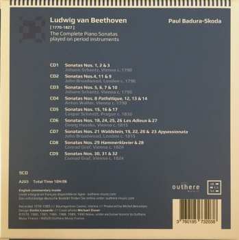 9CD/Box Set Ludwig van Beethoven: The Complete Piano Sonatas Played On Period Instruments