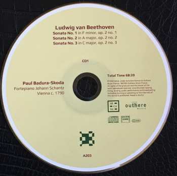 9CD/Box Set Ludwig van Beethoven: The Complete Piano Sonatas Played On Period Instruments