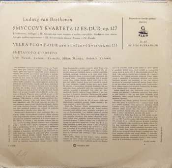 LP Ludwig van Beethoven: Smyčcový Kvartet Č. 12 ES-DUR, Op. 127