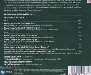 3CD Ludwig van Beethoven: Piano Concertos 1-5 - Choral Fantasia