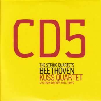8CD/Box Set Ludwig van Beethoven: The String Quartets (Live From Suntory Hall, Tokyo)