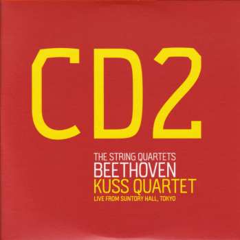 8CD/Box Set Ludwig van Beethoven: The String Quartets (Live From Suntory Hall, Tokyo)