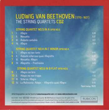 8CD/Box Set Ludwig van Beethoven: The String Quartets (Live From Suntory Hall, Tokyo)
