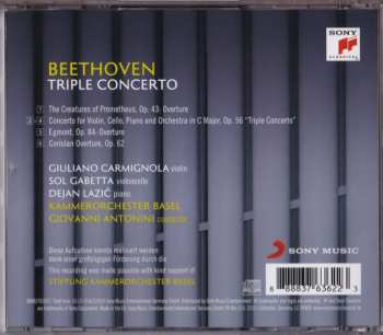 CD Ludwig van Beethoven: Triple Concerto