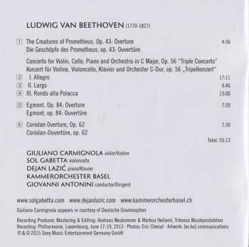 CD Ludwig van Beethoven: Triple Concerto