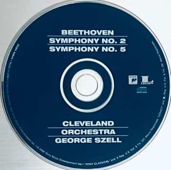 CD Ludwig van Beethoven: Symphony No. 2 | Symphony No. 5