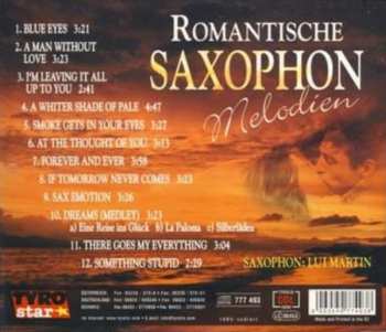 CD Lui Martin: Romantische Saxophon Melodien