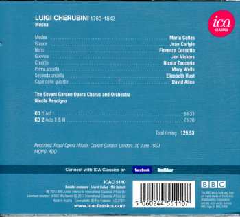 2CD Luigi Cherubini: Medea