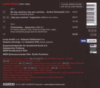 2CD WDR Sinfonieorchester Köln: No Hay Caminos, Hay Que Caminar... Andrej Tarkowskij / "Hay Que Caminar" Sognando / Caminantes... Ayacucho